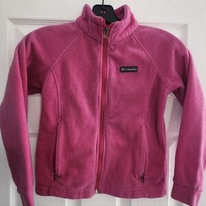 Columbia Pink Fleece Jacket